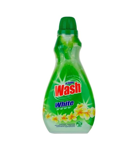 At Home Wash White Gel 20p 1L