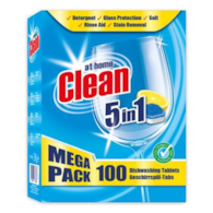 At Home Clean 5in1 Citrone Tabs 100szt 2kg