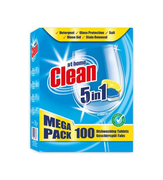 At Home Clean 5in1 Citrone Tabs 100szt 2kg