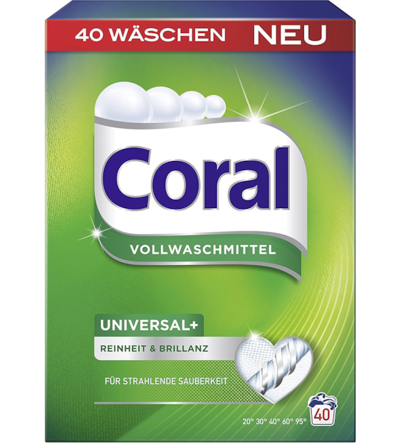 Coral Universal+ Proszek 40p 2,8kg