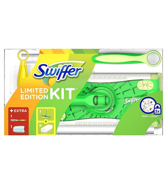 Swiffer Kit Limited Edition Mop 1szt + Duster 8szt