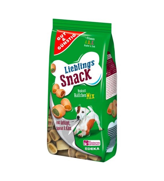 G&G Lieblings Snack Biskuit Rollchen dla Psa 400g