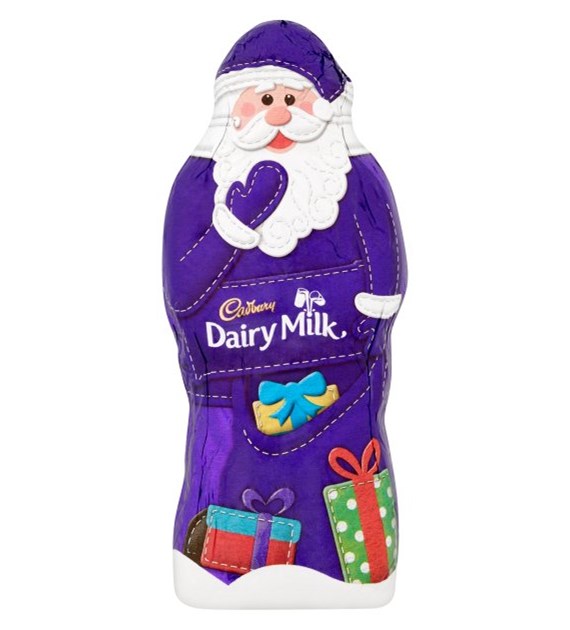 Cadbury Dairy Milk Hollow Santa 50g