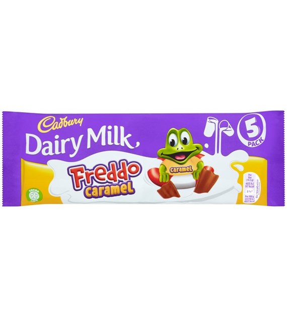 Cadbury Dairy Milk Freddo Caramel 5pk 18g