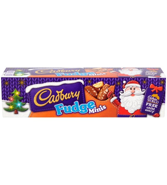 Cadbury Fudge Minis Tube 72g