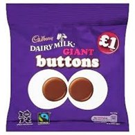 Cadbury Giant Buttons  Bag