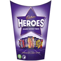 Cadbury Heroes Carton Cukierki 290g