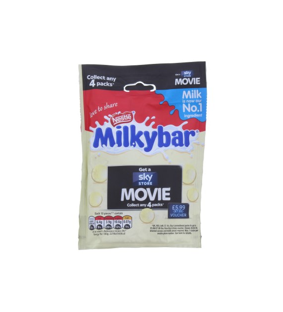 Milkybar Buttons Share Bag 108g