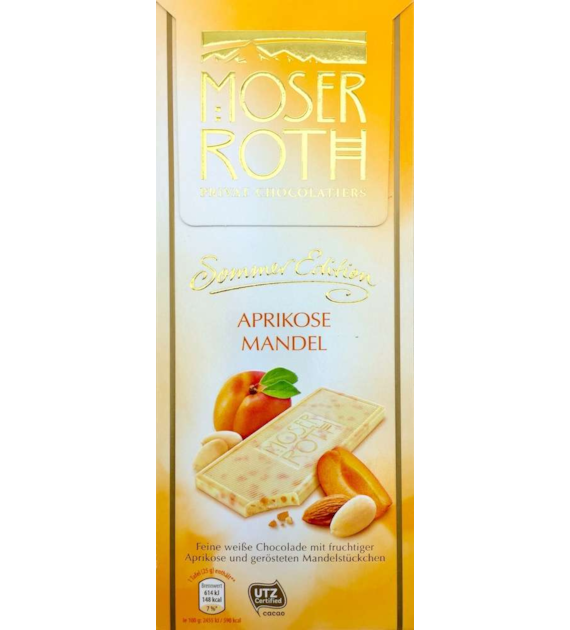 Moser Roth Sommer Edition Aprikose Mandel 125g