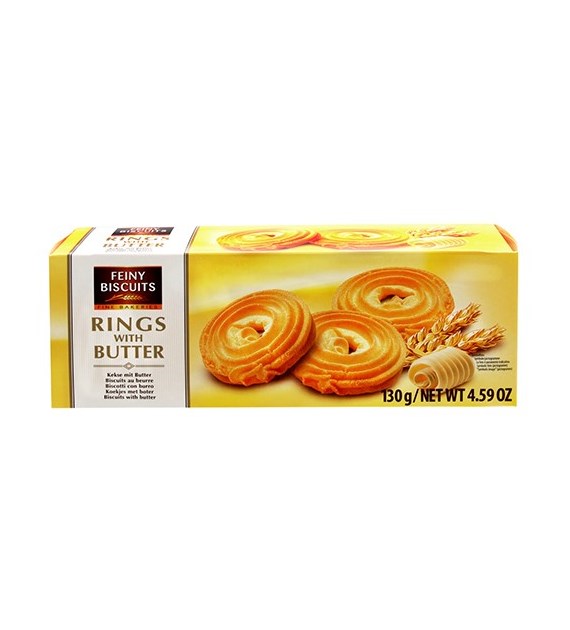 Feiny Biscuits Butter Rings 130g