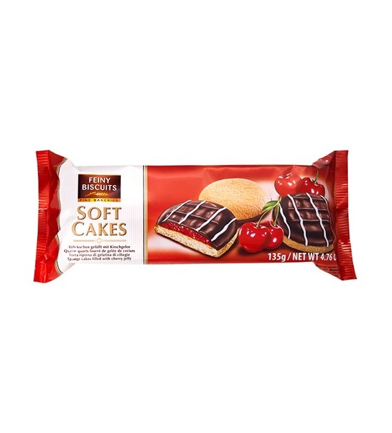 Feiny Biscuits Soft Cakes Cherry 135g