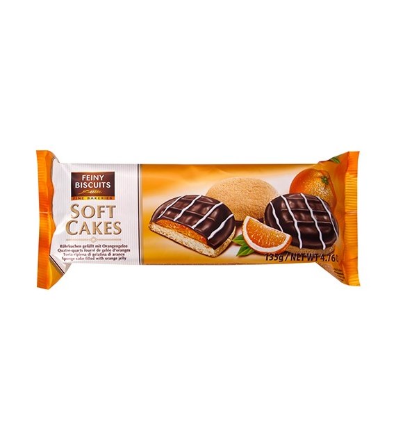 Feiny Biscuits Soft Cakes Orange 135g