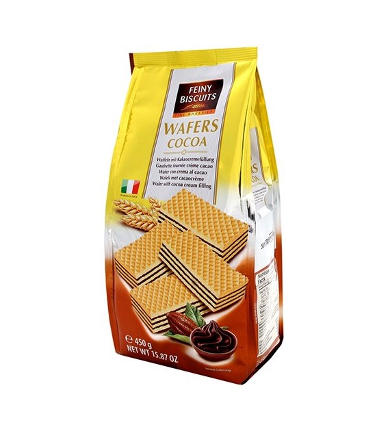 Feiny Biscuits Wafers Bag Cocoa 450g