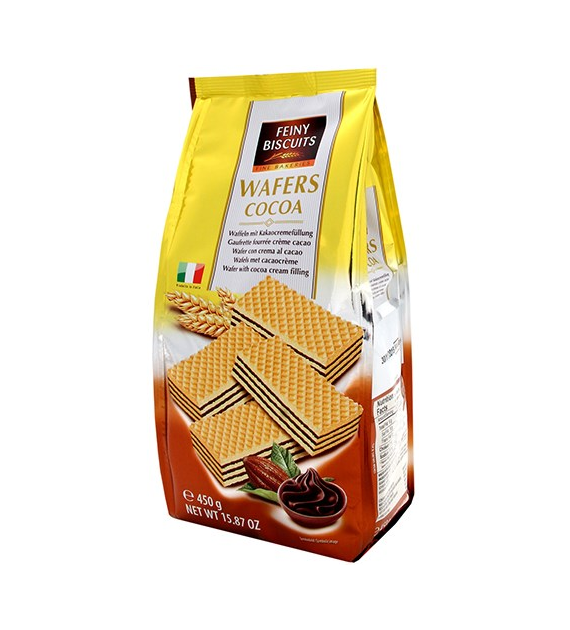 Feiny Biscuits Wafers Bag Cocoa 450g
