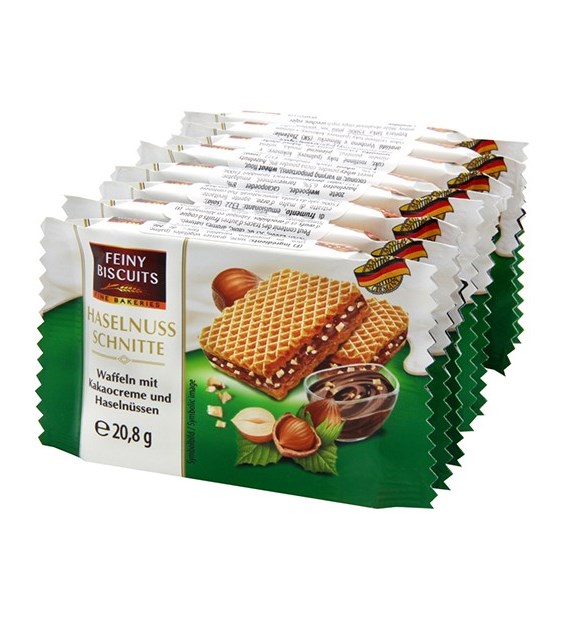 Feiny Biscuits Hasselnuss Schnitte 8x20,8g