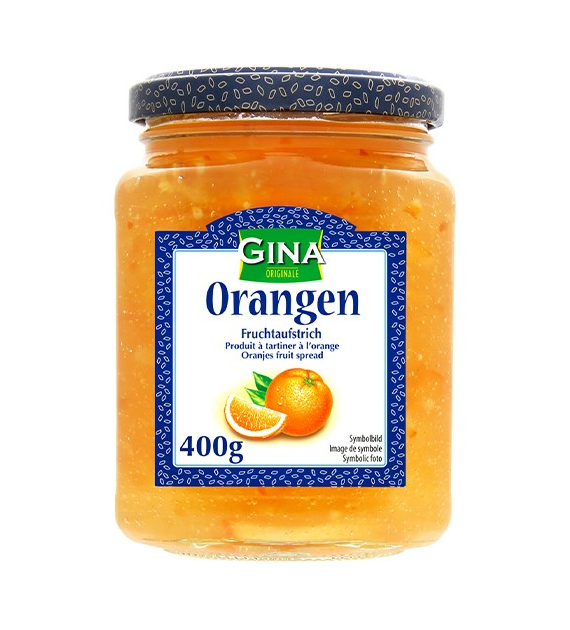 Gina Fruchtaufstrich Orangen 400g