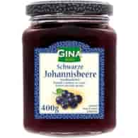 Gina Fruchtaufstrich Schwarze Johannisbeere 400g