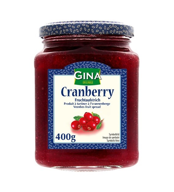 Gina Fruchtaufstrich Cranberry 400g
