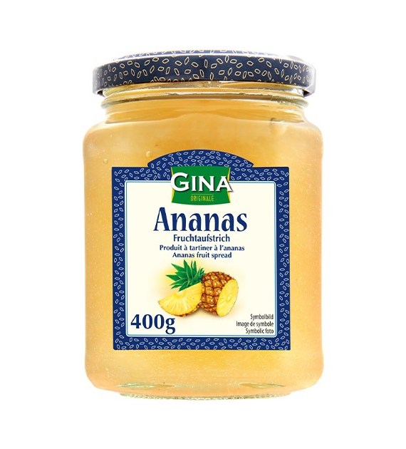 Gina Fruchtaufstrich Ananas 400g