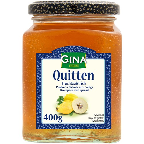 Gina Fruchtaufstrich Quitten 400g