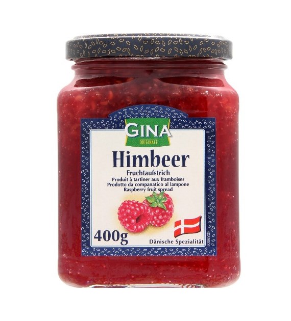 Gina Fruchtaufstrich Himbeer 400g