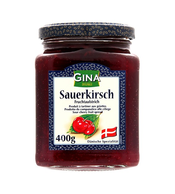 Gina Fruchtaufstrich Sauerkirsch 400g