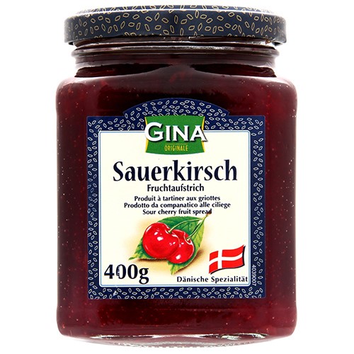 Gina Fruchtaufstrich Sauerkirsch 400g