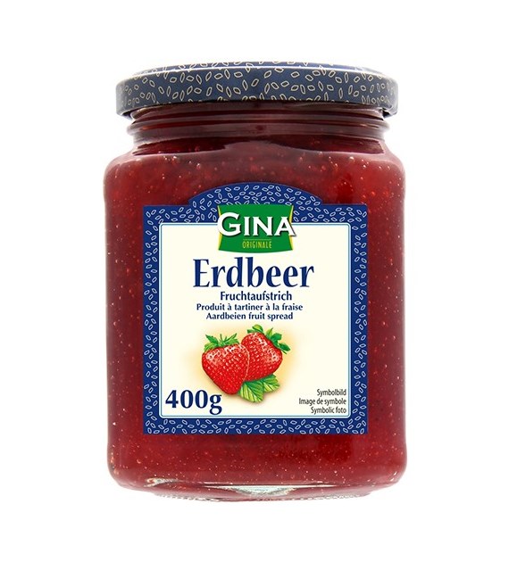 Gina Fruchtaufstrich Erdbeer 400g
