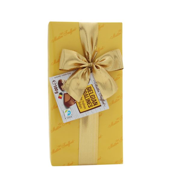 Maitre Belgian Pralines Żółte 100g