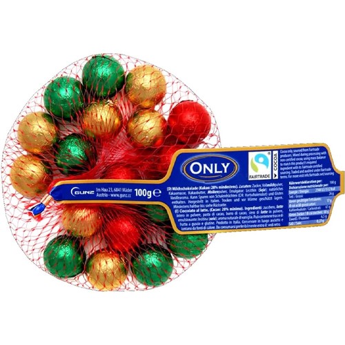 Only Christmas Kulki Czekoladowe 84g