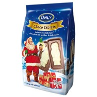 Only Christmas Thins White and Milk Chocolate 150g