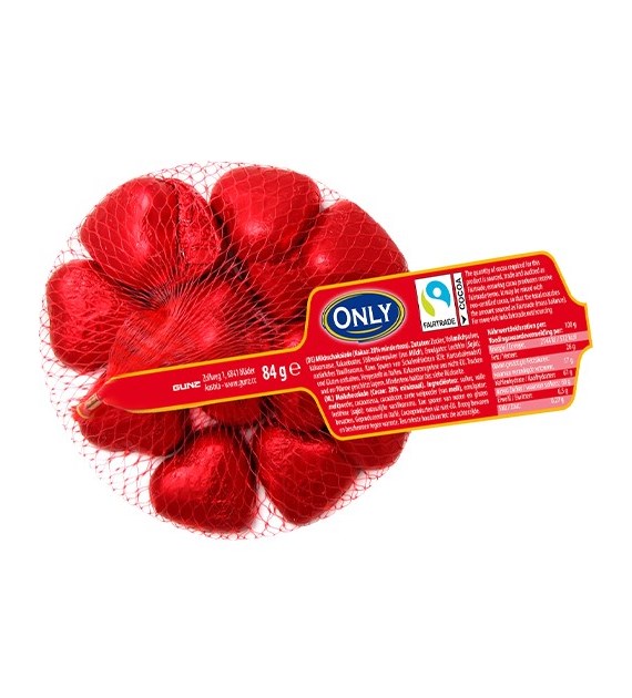 Only Serca Czekoladki Siatka 84g