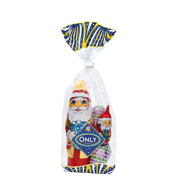 Only Milk Chocolate Santa Clauses Mix 100g