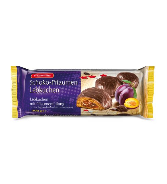 Stieffenhofer Schoko Pflaumen Lebkuchen 200g