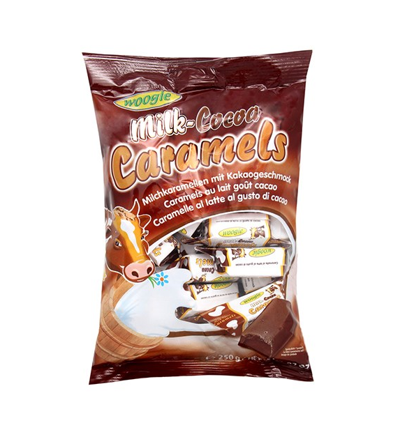 Woogie Caramels Milk Cocoa 250g