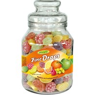 Woogie Fruit Drops Mix 966g