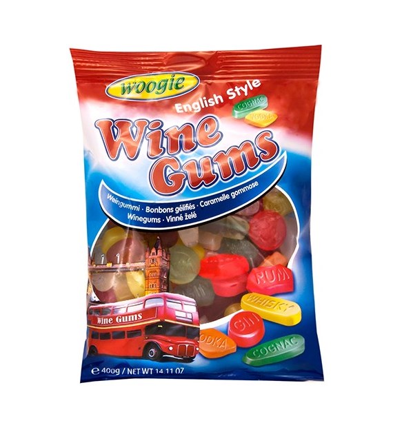 Woogie Winegums English Style 400g