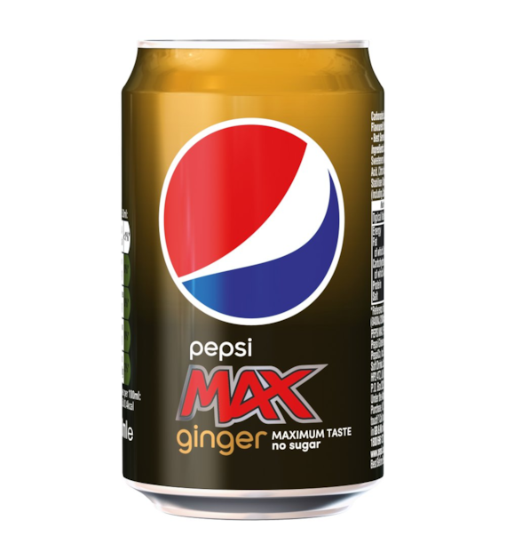 Pepsi Max Ginger Puszka 330ml