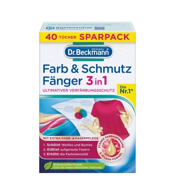 Dr.Beckmann Farb & Schmutz Fanger Chust 40szt