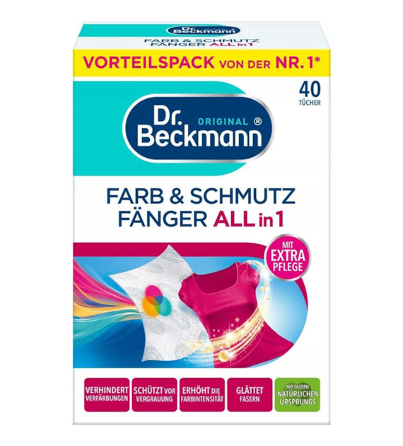 Dr.Beckmann Farb & Schmutz Fanger Chust 40szt