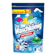 Waschkonig 3in1 Universal Kapsułki 27p 648g