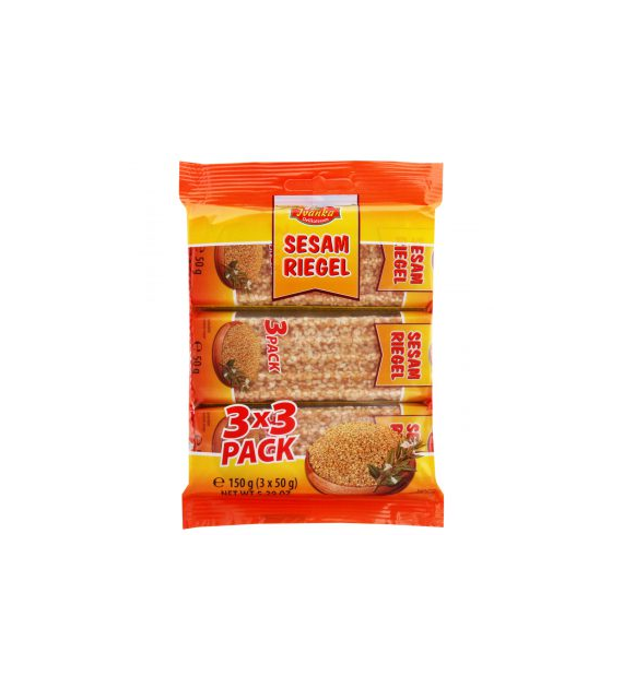 Ivanka Sesam Riegel 3x3 Pack 150g