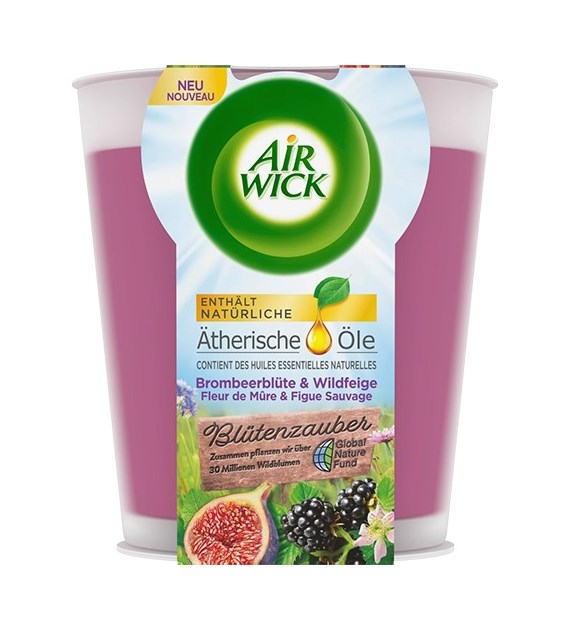 Air Wick Brombeerblute & Wildfeige Świeczka 105g