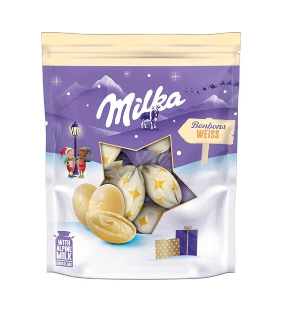 Milka Bonbons Weiss Cukierki 90g