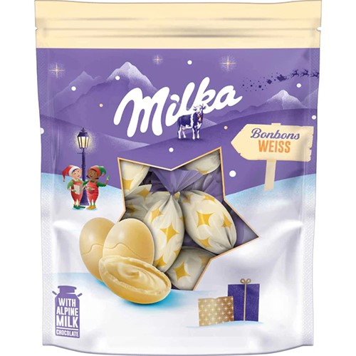 Milka Bonbons Weiss Cukierki 90g