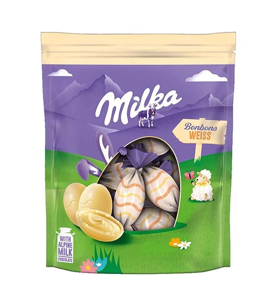 Milka Bonbons Weiss Cukierki 90g