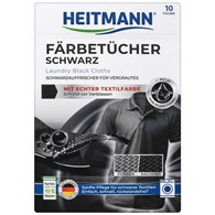 Heitmann Farbtucher Schwarz 10szt