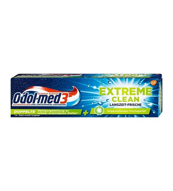 Odol-med3 Extreme Clean Langzeit Pasta 75ml