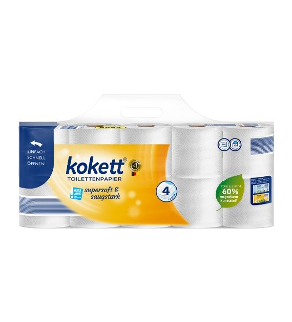 Kokett Toilettenpapier 4 Lagen 10szt