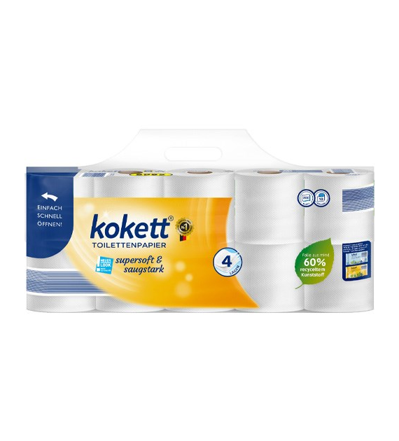 Kokett Toilettenpapier 4 Lagen 10szt